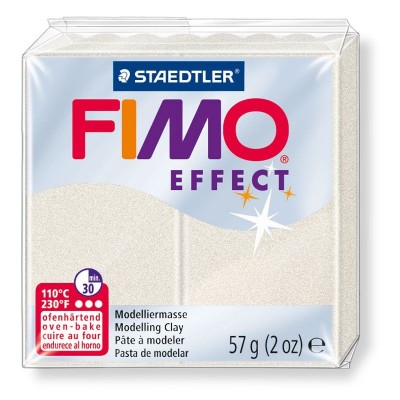 Полимерная глина FIMO Effect №8 (перламутровый металлик), 57 гр