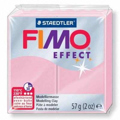 Полимерная глина FIMO Effect №205 (пастель светло-розовая), 57 гр