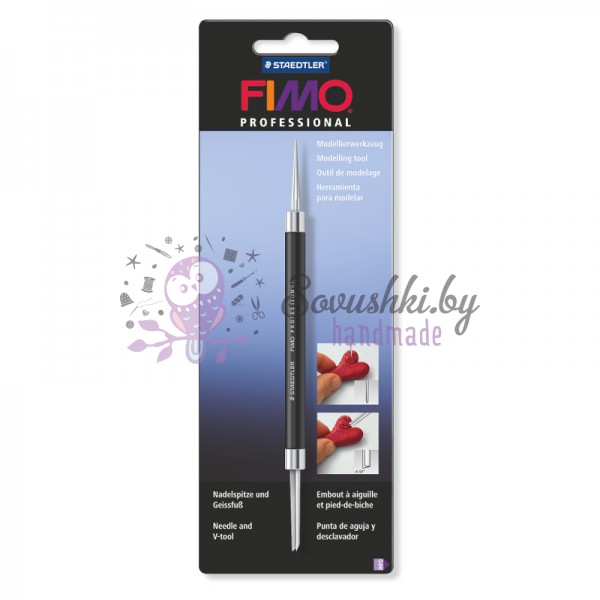 Инструмент для моделирования Fimo professional "Игла и V-инструмент"