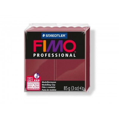 Полимерная глина FIMO Professional №23 (бордо), 85 гр