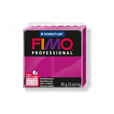 Полимерная глина FIMO Professional №210 (чисто-пурпурный), 85 гр