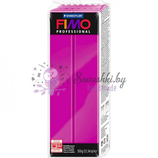 Полимерная глина FIMO Professional №210 (чисто-пурпурный), 350 гр