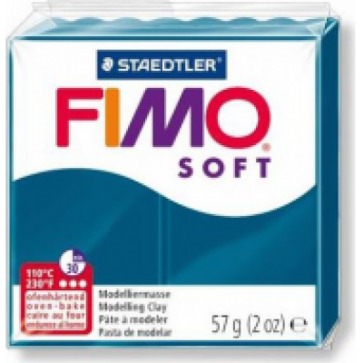 Полимерная глина FIMO Soft №31 (синий калипсо), 57 гр