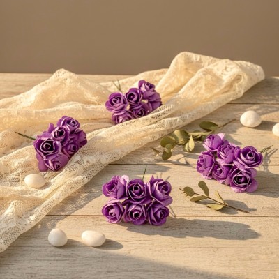 Бумажные розочки для творчества и декора (13 шт.)