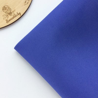 Китайский фоамиран 1 мм синий