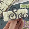 Декоративные цветы на проволоке (розы) из фоамирана для рукоделия и декора, кремовые Декоративные цветы на проволоке (розы) из фоамирана для рукоделия и декора, кремовые