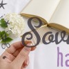 Гребень для волос металлический 7,5 см, золото (1 шт) Гребень для волос металлический 7,5 см, золото (1 шт)