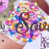 Набор декоративного наполнения для рукоделия и творчества (фимо-слайсы) 10 гр х 3 шт