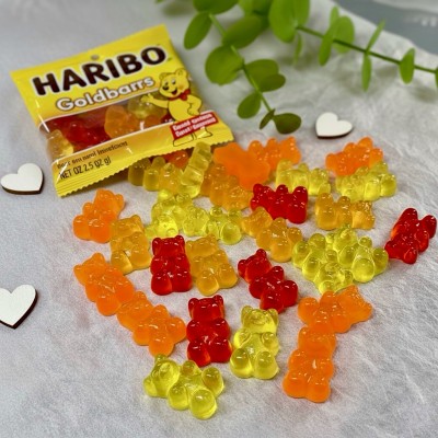 Декоративные фигурки «Мишки Haribo» — кабошоны для творчества (10 шт.)