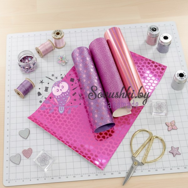 Набор декоративного кожзама (SV007)