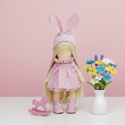 Интерьерная кукла Паффи, набор для шитья