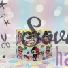Репсовая лента LOL Surprise (ЛОЛ) 2.5 см  для бантов и рукоделия, разноцветная (1 м)