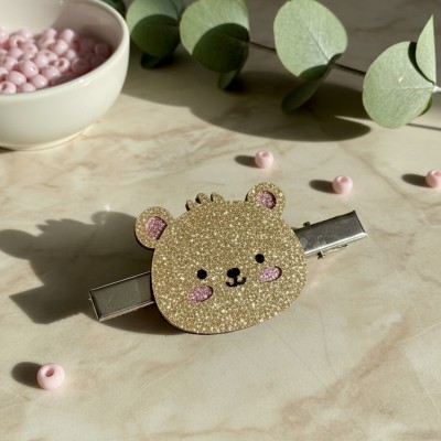 Декоративные элементы (патчи-вырубка) «Медвежонок» — набор 8 шт Декоративные элементы (патчи-вырубка) «Медвежонок» — набор 8 шт