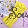 Синельная проволока (шенил) 30 см, желтый (25 шт)