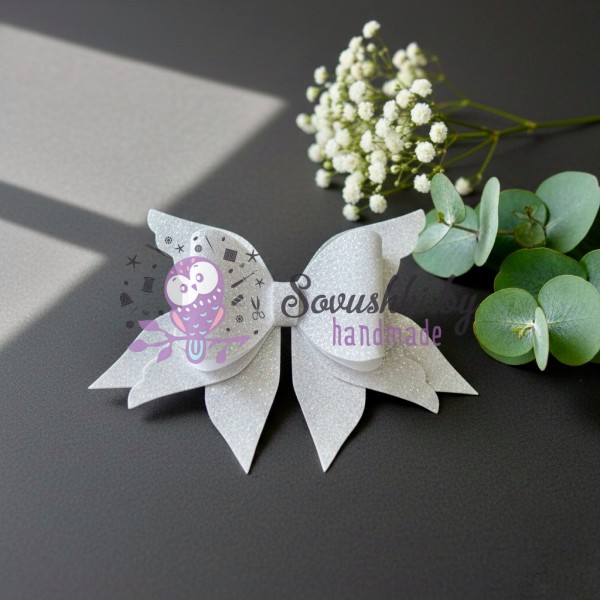 Шаблон для создания бантика «Крылья бабочки»