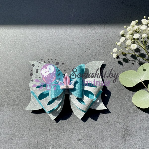 Набор шаблонов для создания многослойных бантов «Бабочка»