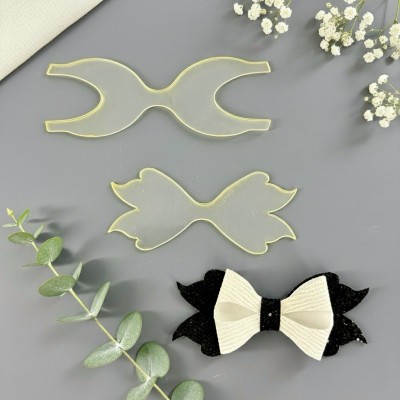 Шаблоны для создания бантиков из экокожи и фоамирана "Школьный бант"