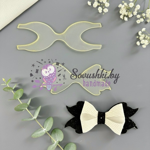 Шаблоны для создания бантиков из экокожи и фоамирана "Школьный бант"