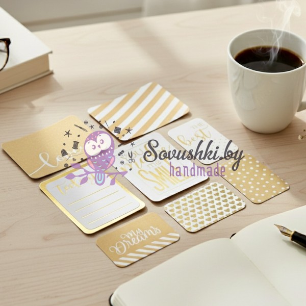 Карточки с фольгированием My dreams