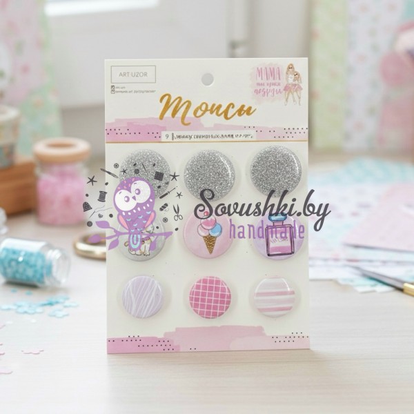 Топсы для скрапбукинга "Кошечка"